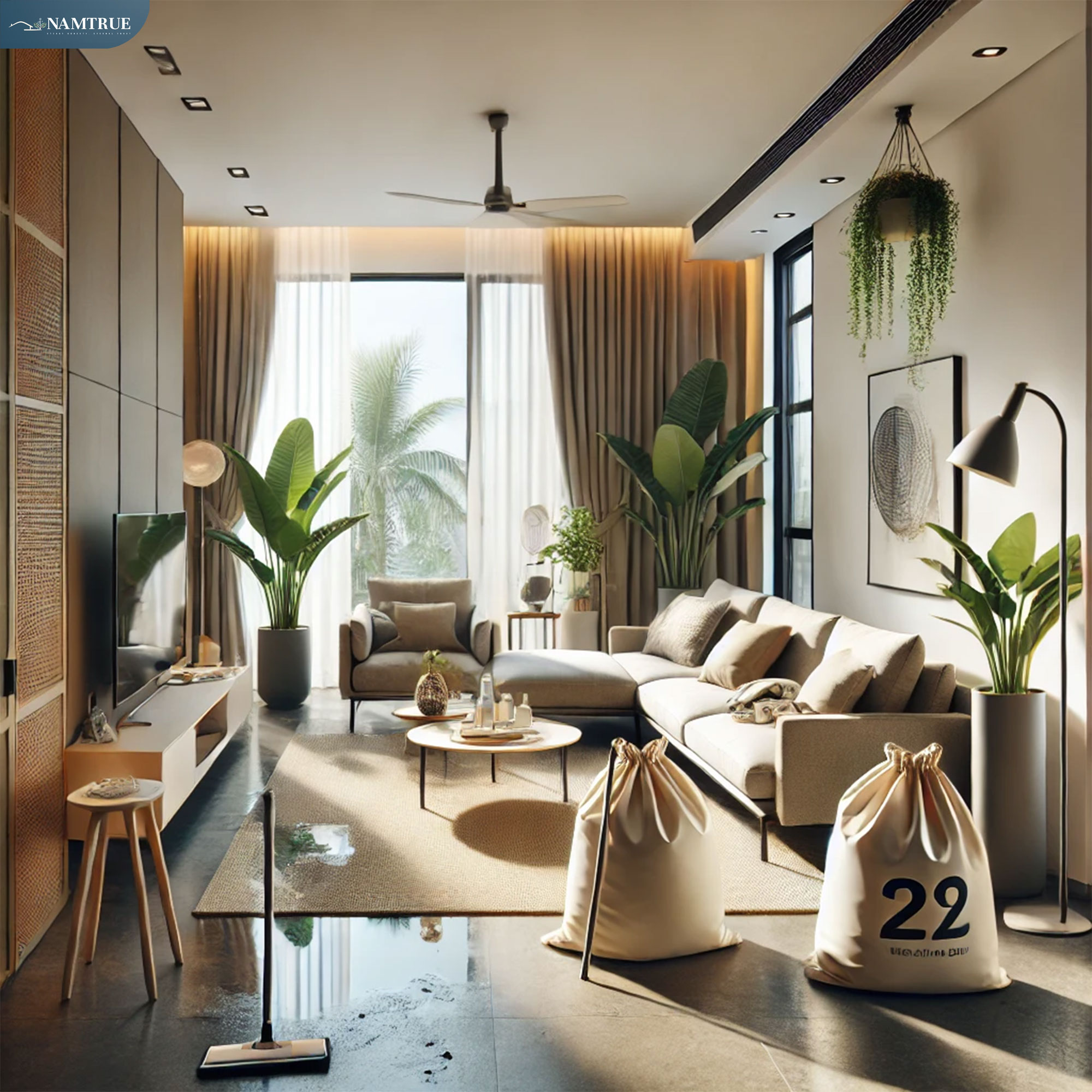 Các mẹo khác để giữ nhà khô thoáng