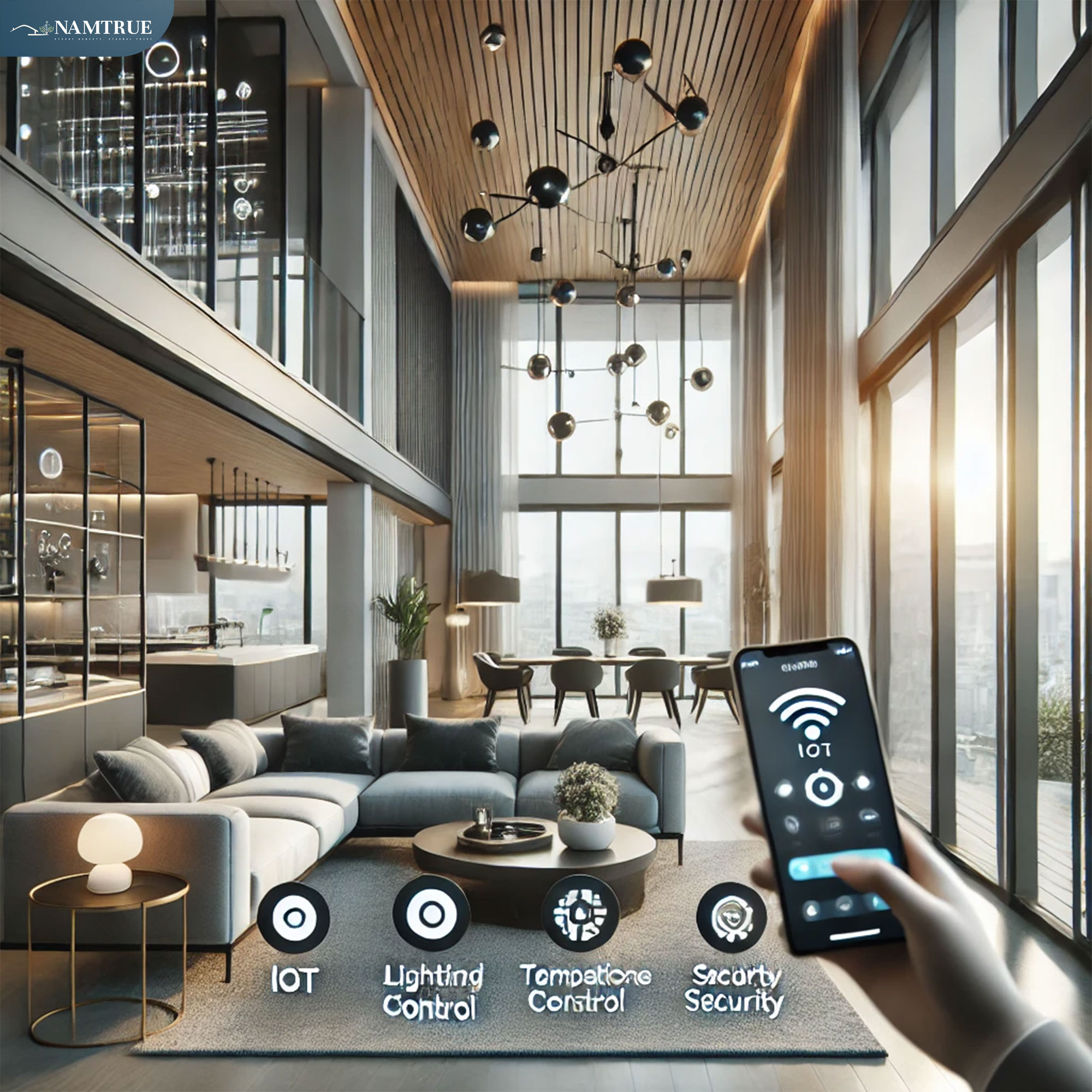 Giải pháp công nghệ nhà và hệ thống an ninh thông minh dựa trên thiết bị IoT