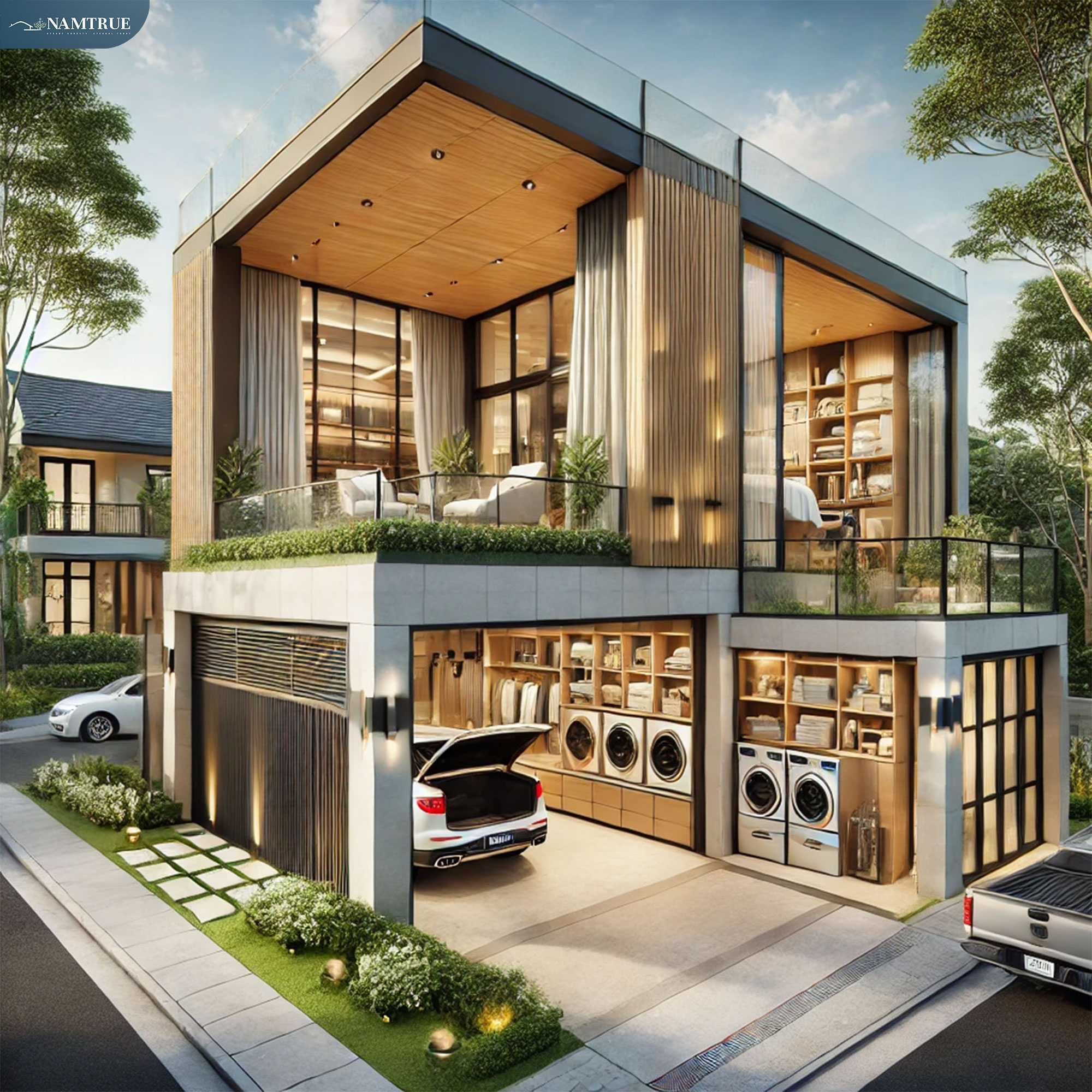 Các khu vực phụ trợ