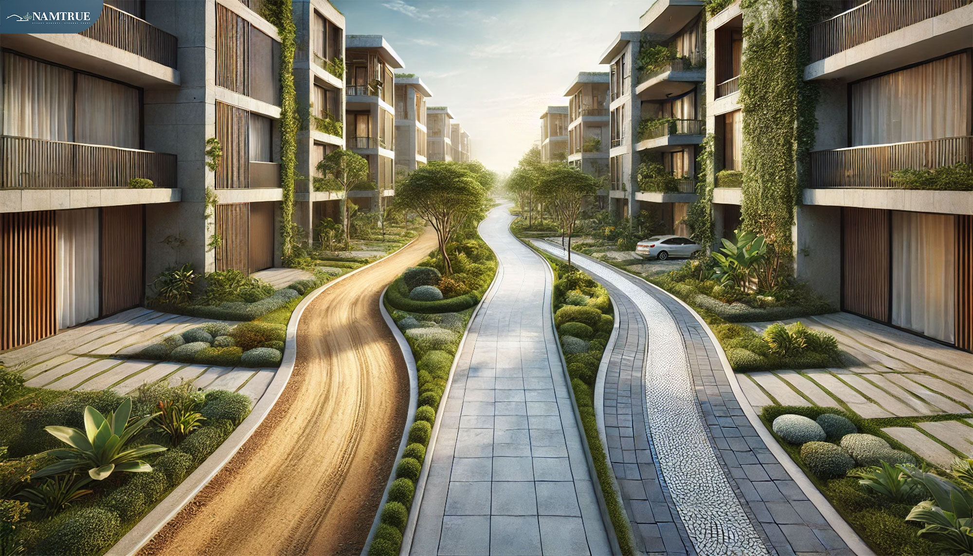 Các loại chất liệu làm đường phổ biến