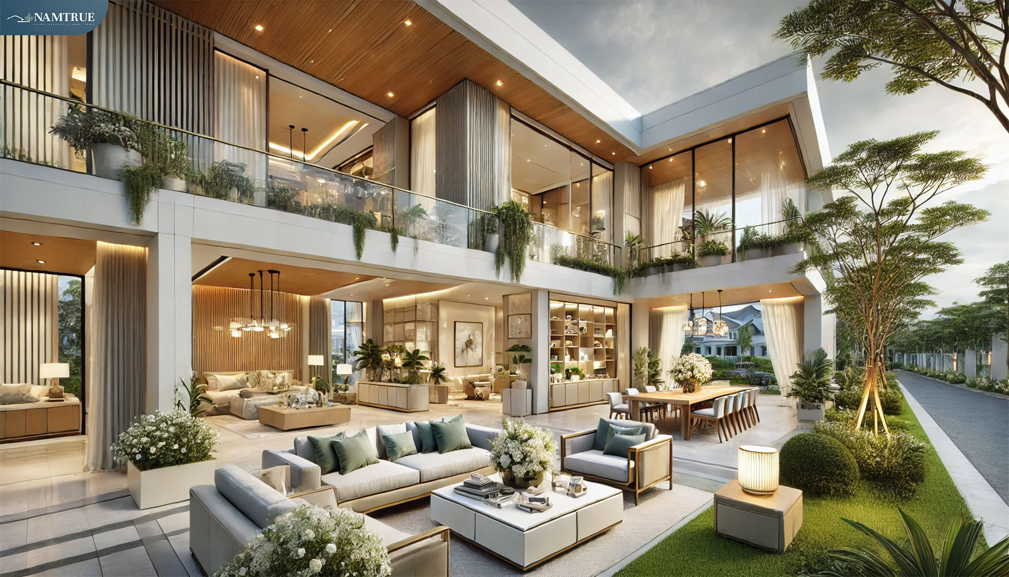 Thiết kế nhà ở chính