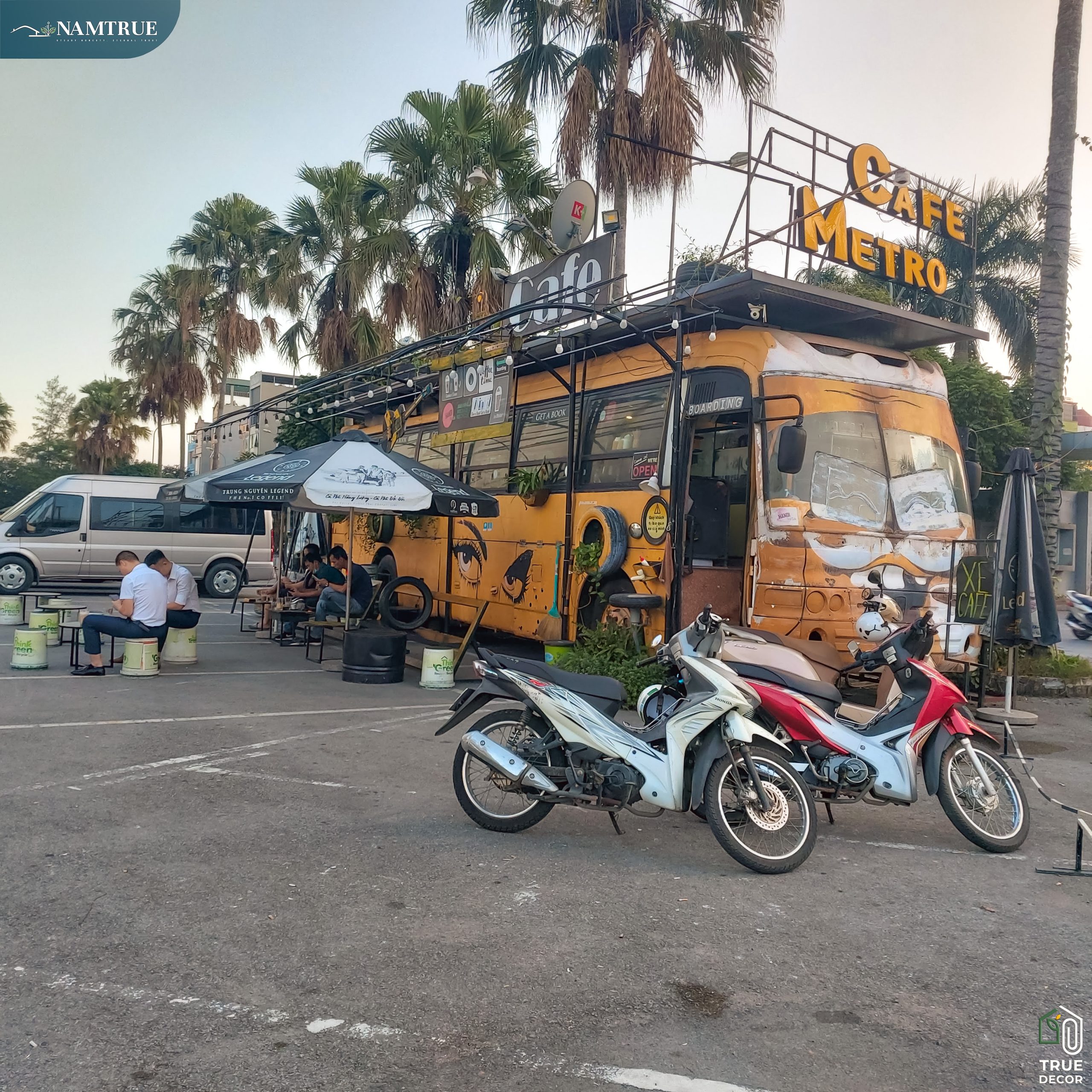 Tại sao quán cafe xe buýt lại trở thành xu hướng